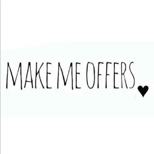 ALL OFFERS ARE WELCOME!